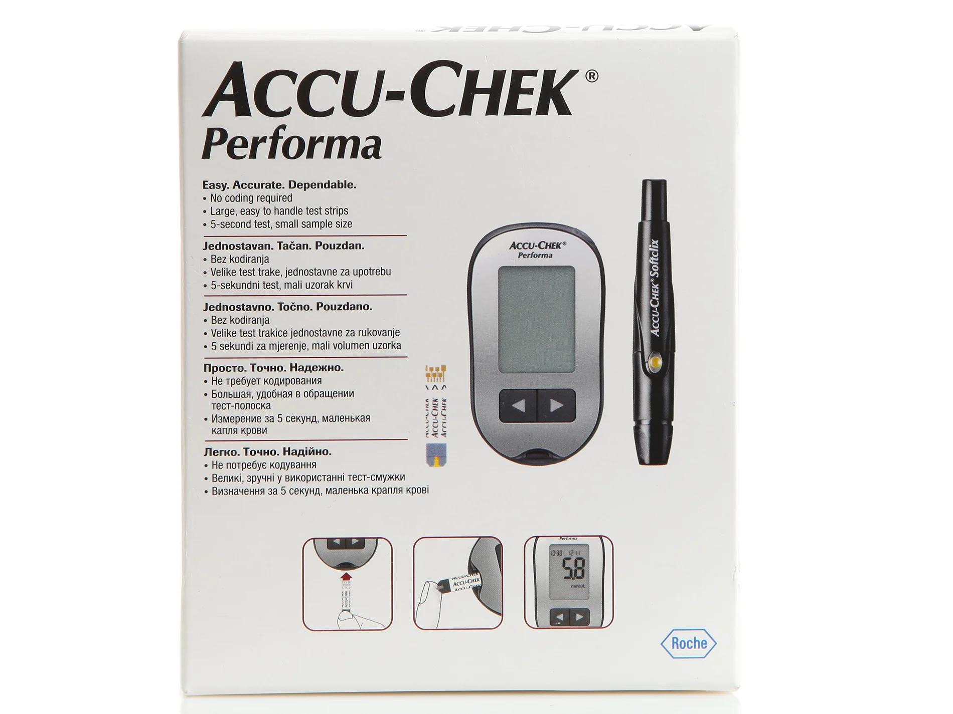 Глюкометр Акку-Чек Перформа (Accu-Chek Performa) | Красота и здоровье