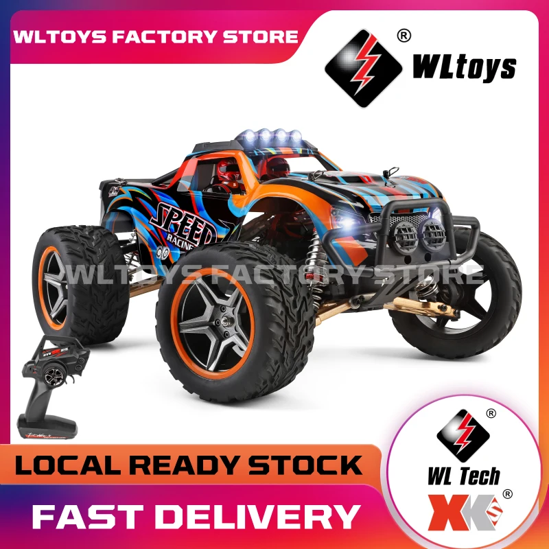 

Wltoys 104009 1:10 RC Car 4WD 2.4GHZ Brushed High Speed Car Vehicle Models 45km/h Truck Buggy Toys For Children Adults Gifts