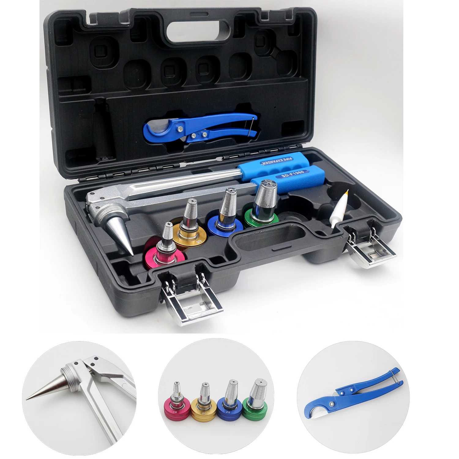 Трубный расширитель iGeelee Uponor PEX, от 16 до 32 мм для подключения ...