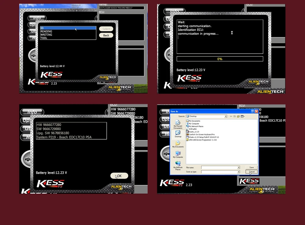 Онлайн V2.47 ЕС красный Kess V5.017 OBD2 менеджер Тюнинг Комплект KTAG V7.020 4 светодиодный Kess V2 5,017 BDM Рамка K-TAG V2.25 ECU программист