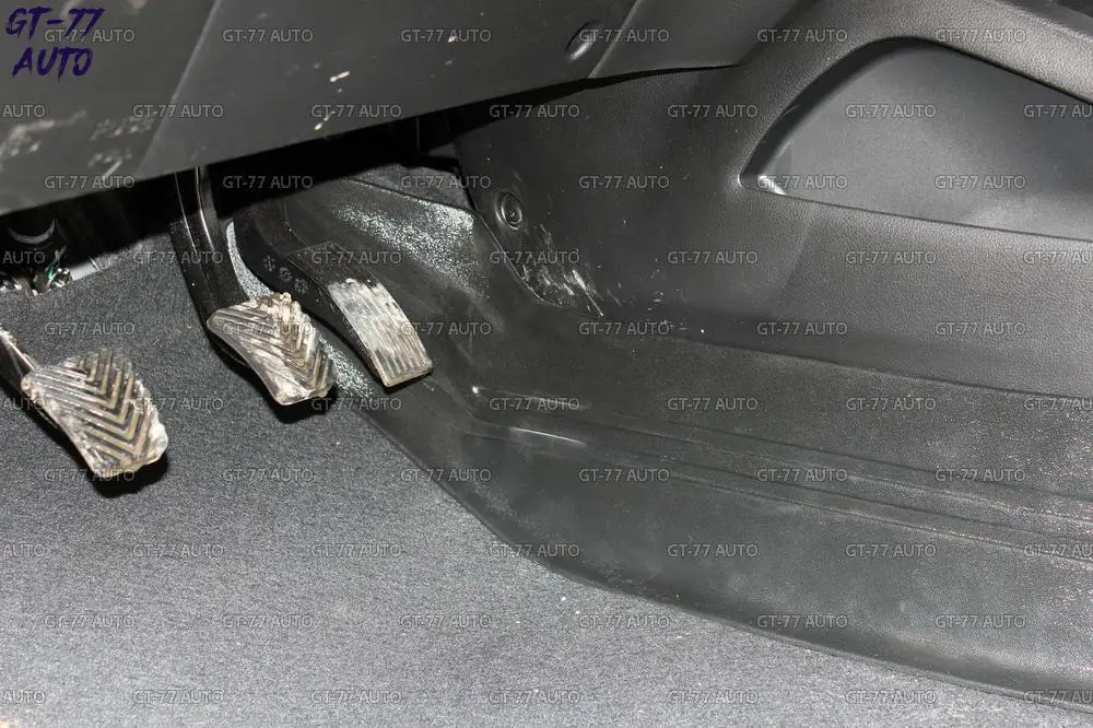 Защитные накладки на ковролин туннельные для Kia Rio 3 / Киа Рио 2011-2017 АБС пластик с