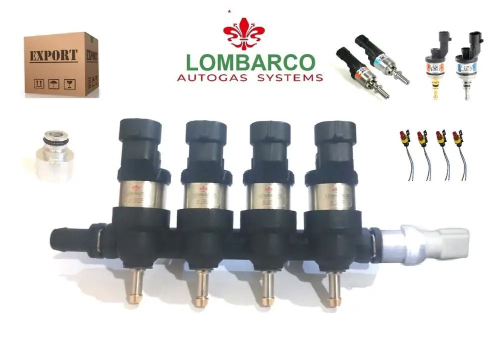 

BRC MTM MY09 MY11Compatible Lombarco 1.8 ohm injector Set