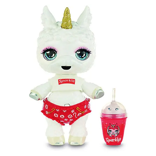 Пупс MGA Entertainment "Poopsie Surprise Unicorn" Лама 35 см бело розовая|Куклы| |