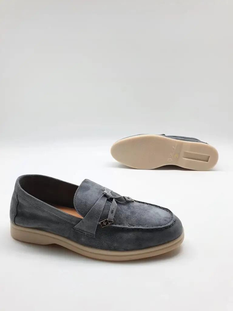 Женская обувь на плоской подошве замшевые лоферы мокасины мюли балетки