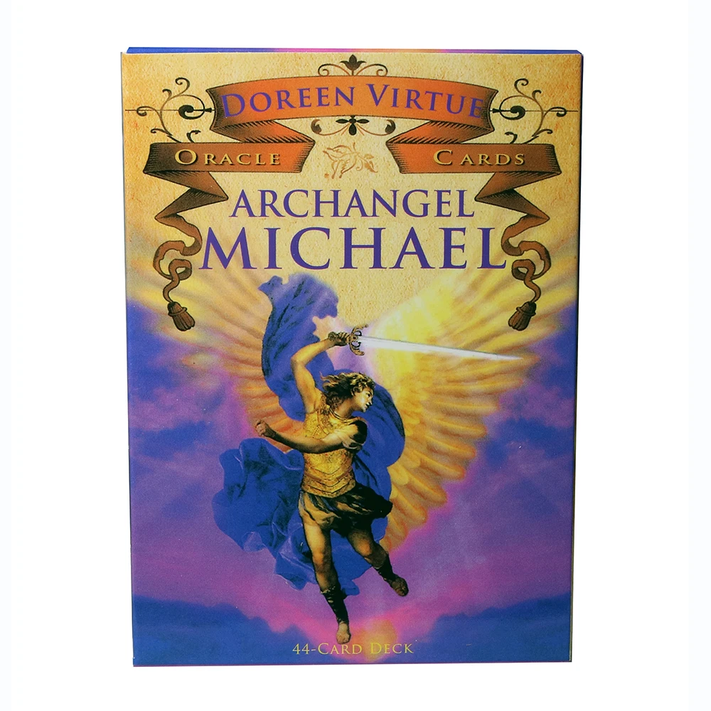 

Archangel Michael Oracle Cards Tarot Cards for beginners A 44-Card Deck and PDF Guide Doreen Virtue Out of Print Gift
