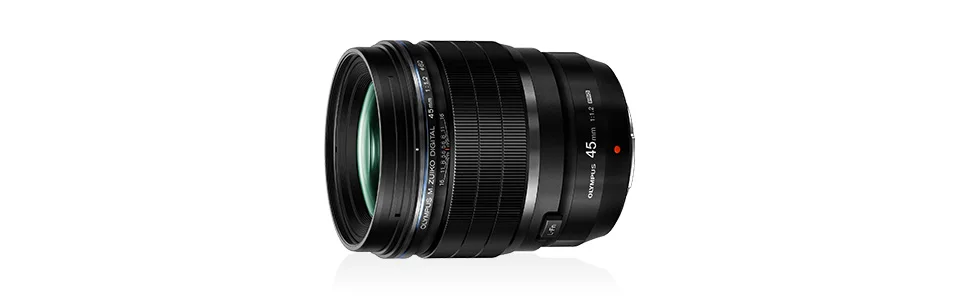 Сменный объектив Olympus M. ZUIKO DIGITAL ED 45mm F1.2 PRO(черный