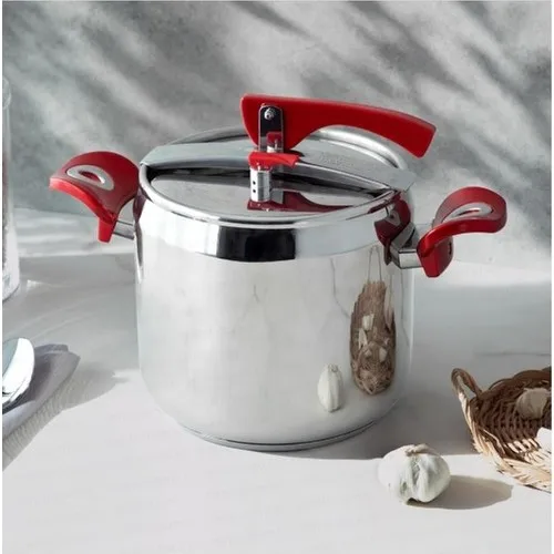 

River Silver Classic 6-8Lt pressure cooker | Kitchen accessories kitchen utensils cookware pressure cooker quality Made In Turkey