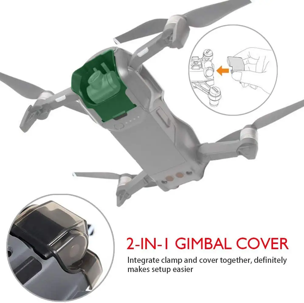 2 упаковки DJI Spark Gimbal крышка объектива защищающий чехол для камеры защита и транспортировка клип пульт дистанционного управления беспроводной джойстик протектор