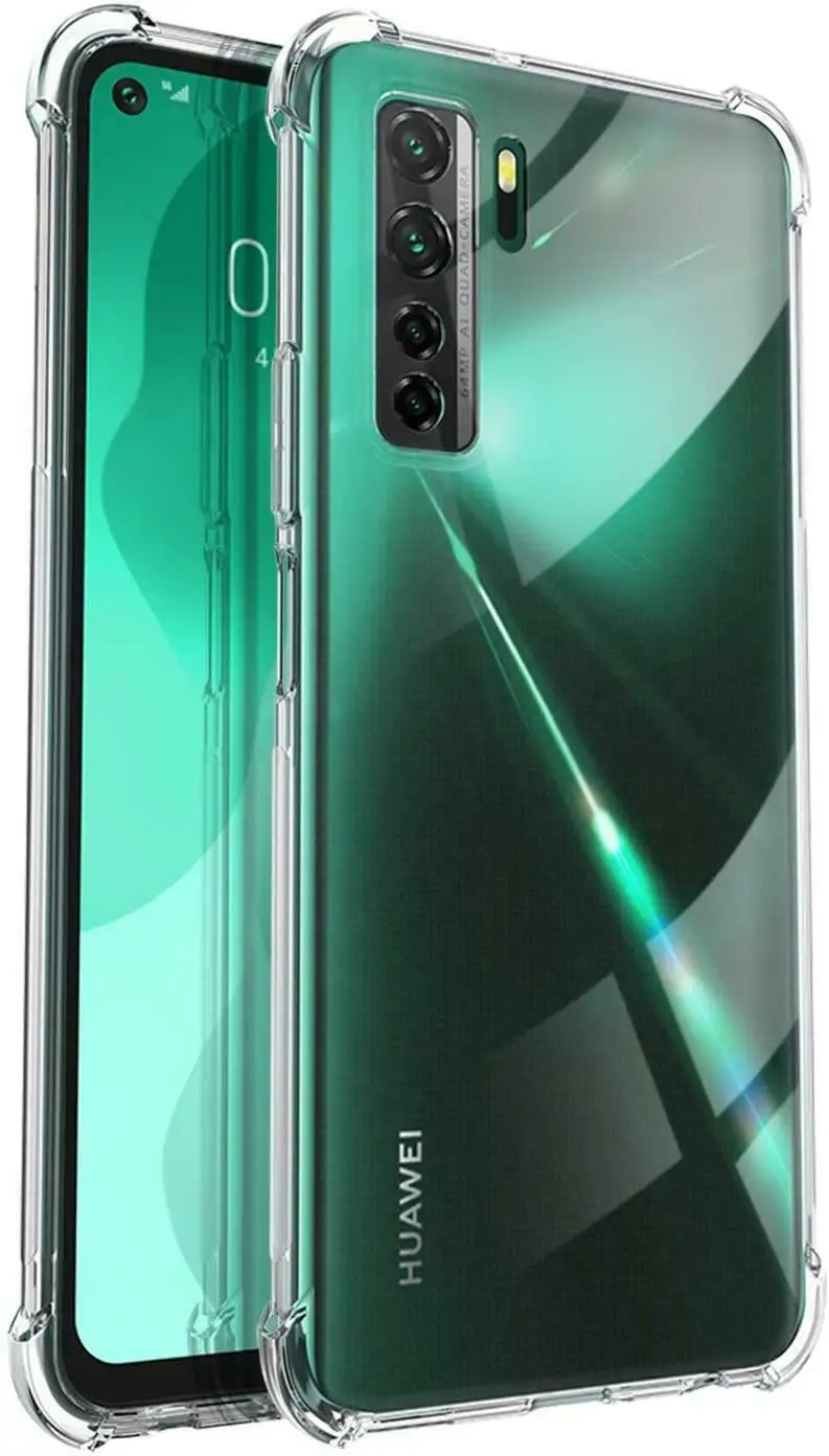 HUAWEI P40 LITE 5G Anti-Shock Gel case transparent Anti-Shock reinforced shockproof case