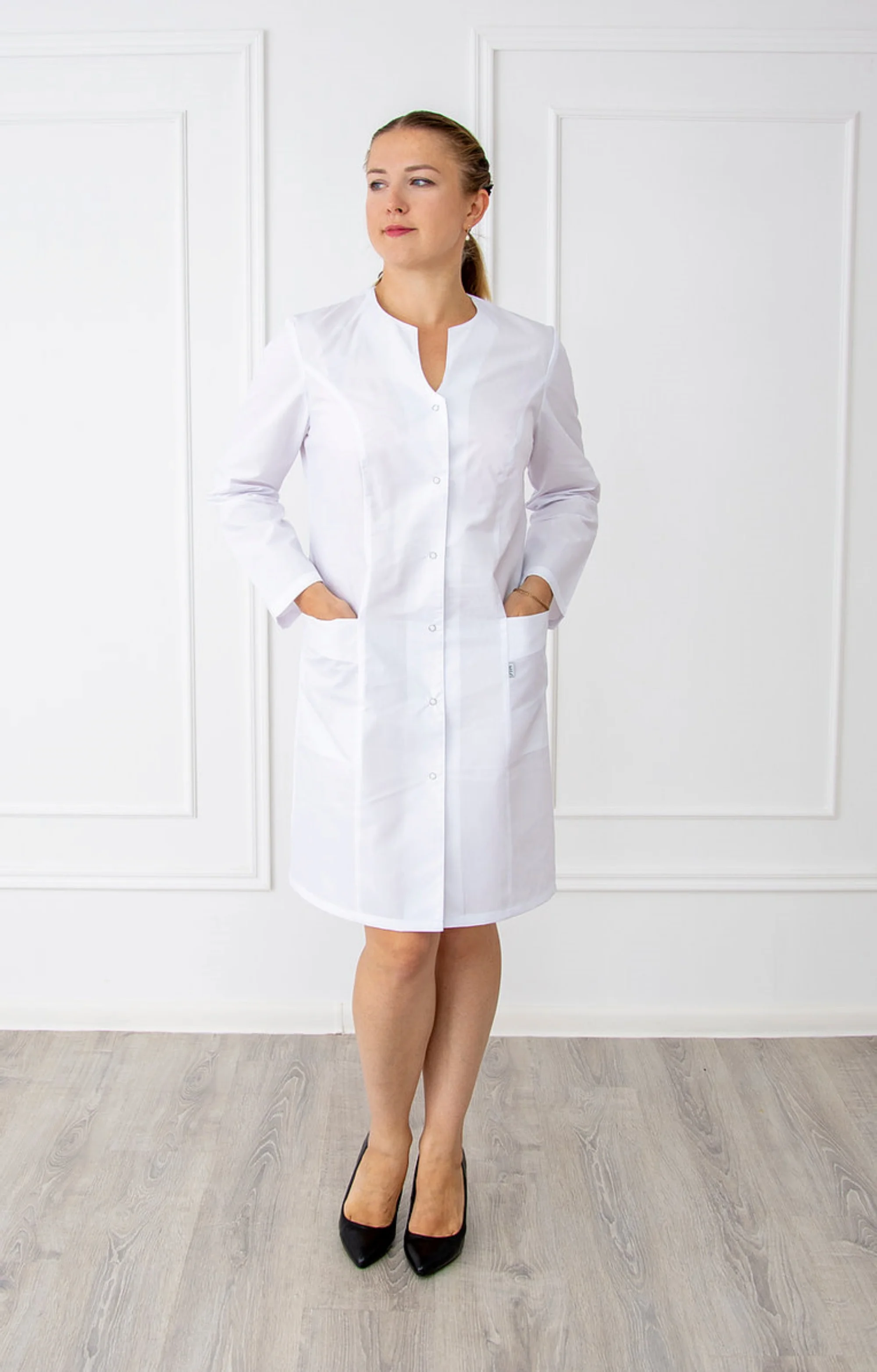 Медицинская одежда, халат медицинский женский, халат доктора женский, форма  медицинская, стоматология | AliExpress