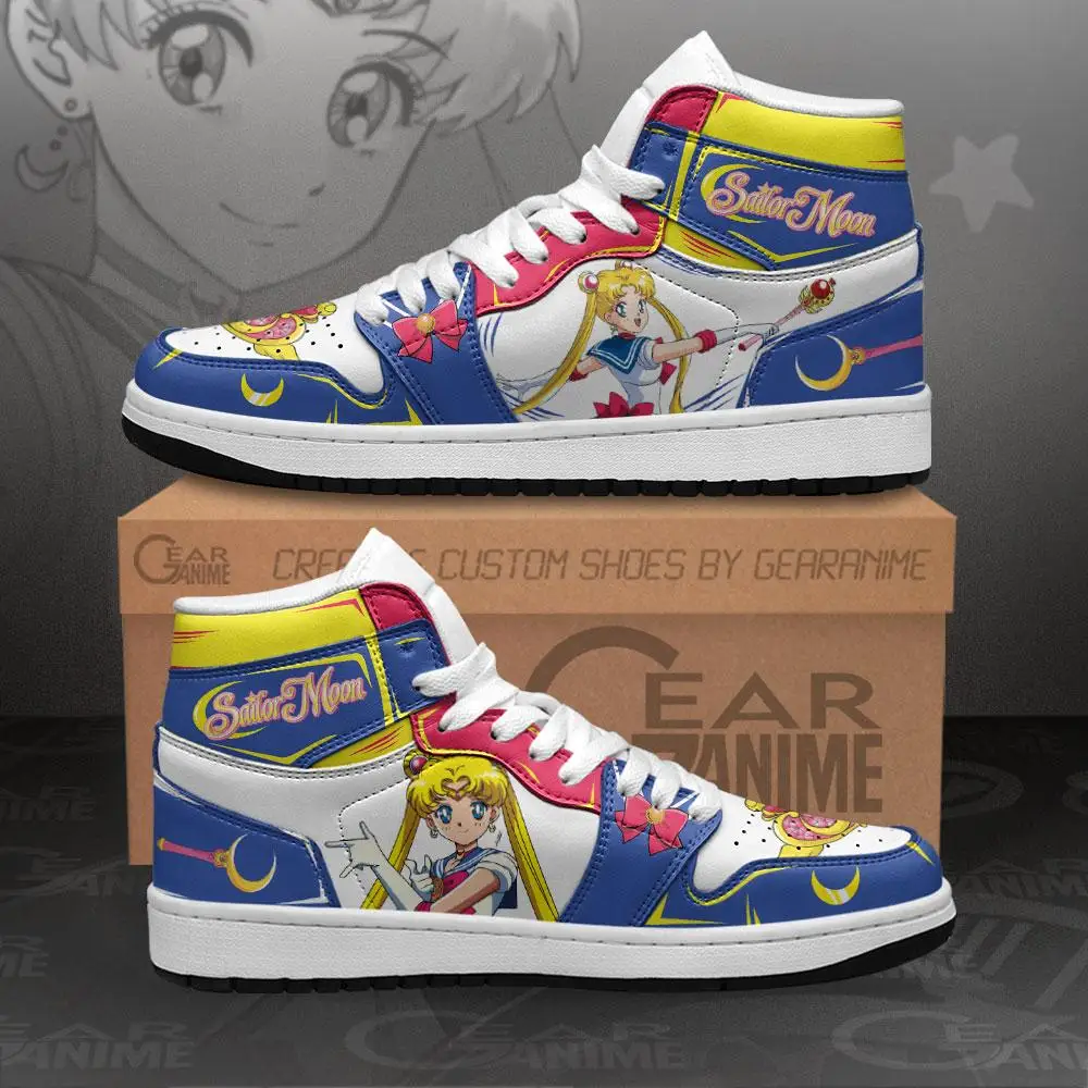 

Sailor Moon Sneakers Sailor Moon Anime Shoes MN11
