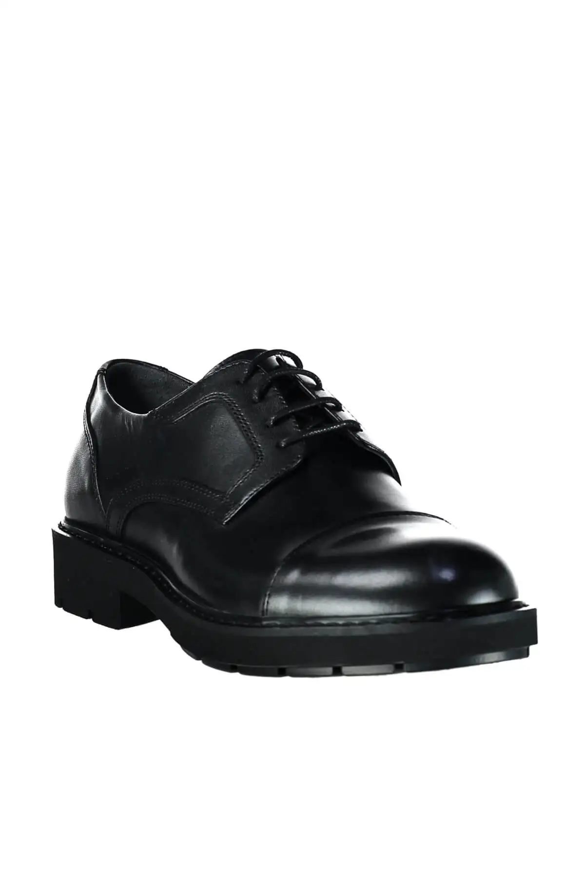 Перламутровая натуральная кожа черная Мужская классическая обувь 120130008784 | Обувь