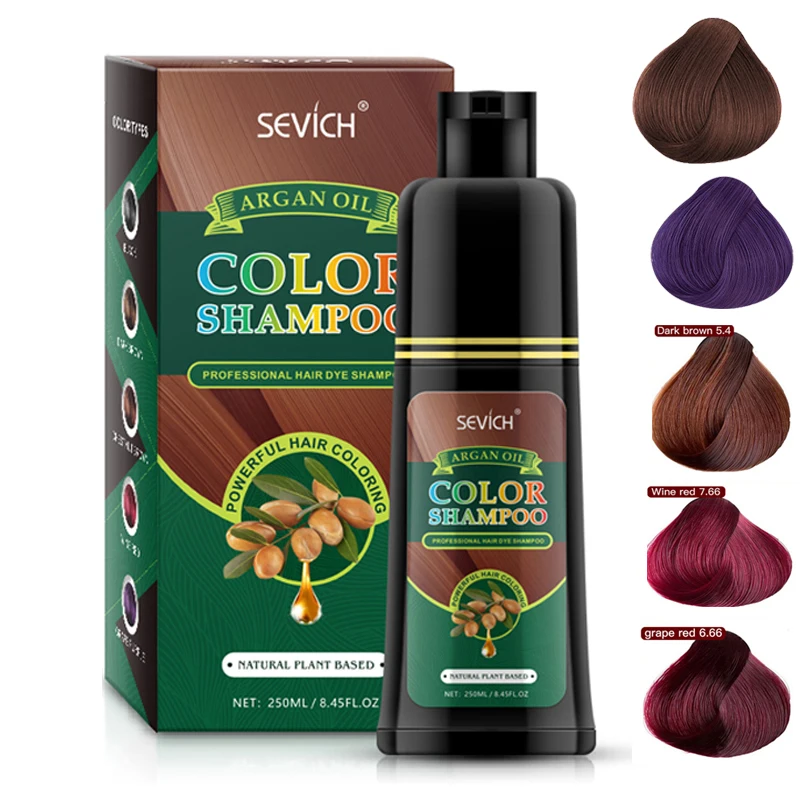 Натуральная Органическая эссенция с аргановым маслом SEVICH шампунь для