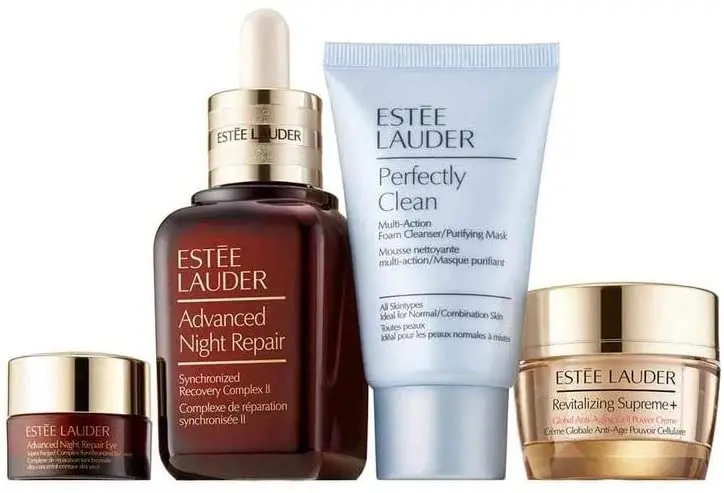 Estee Lauder усовершенствованный комплект ночного ремонта для ухода за кожей|Наборы