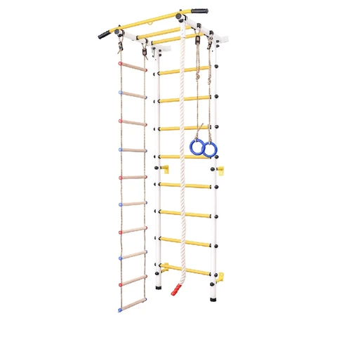 Детский спортивный комплекс с рукоходом (шведская стенка до 120кг) - изображение