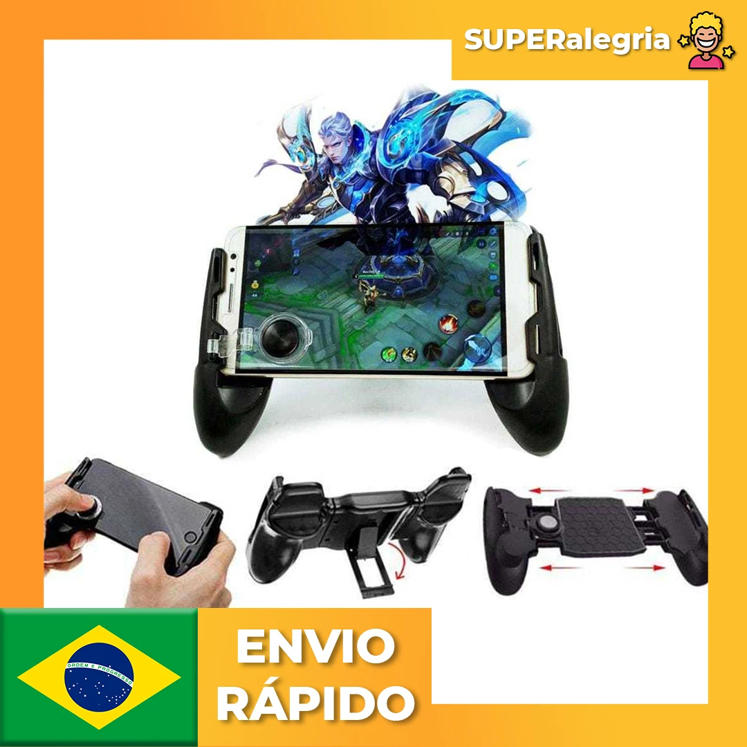 

Gamepad Mobile Phone SUPPORT Games Mobile Portable Game pad Freefire Streamer Gamer Fornite Batle Royale Promotion Control Brazil