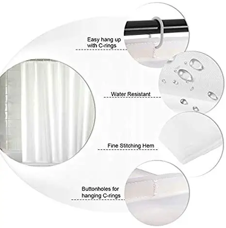 Занавеска для душа Toucan деревья и цветы джунгли дикая жизнь иллюстрация