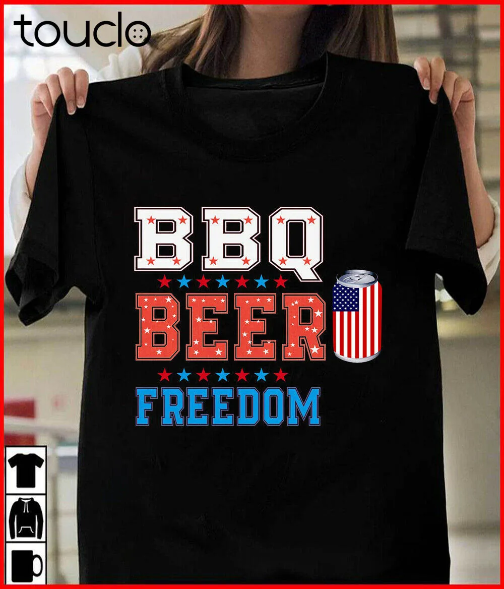

BBQ BEER FREEDOM , Funny bbq and beer lover Classic T-Shirt, unisex shirt.