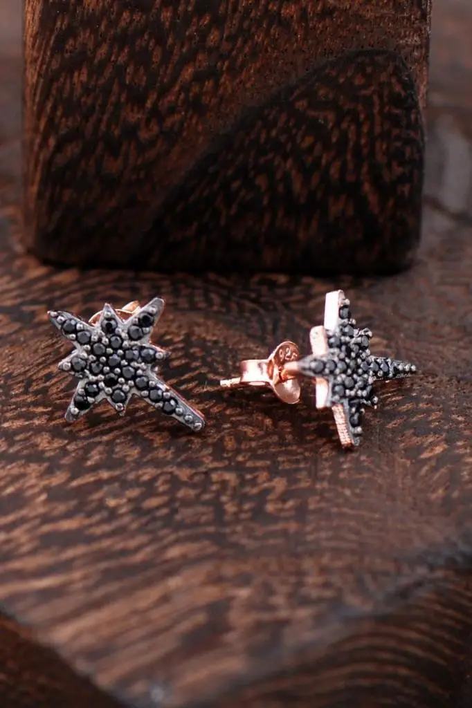 

Серьги North Star из серебра 2421 пробы, высокое качество, ручная работа, оригинальные филигранные серебряные украшения, подарок для женщин