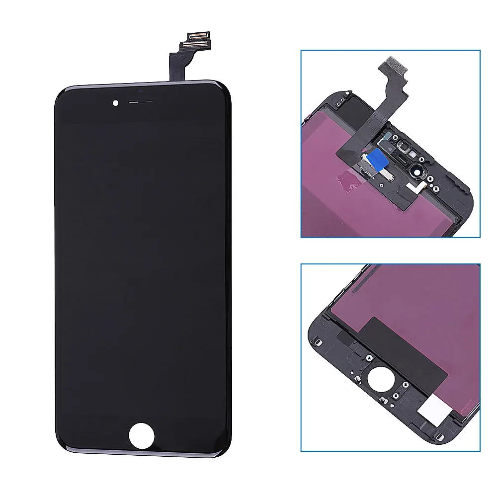 Elekworld класс для iphone 6 6S Plus ЖК сенсорный дигитайзер экран сборка Замена для iphone 5S дисплей экран s