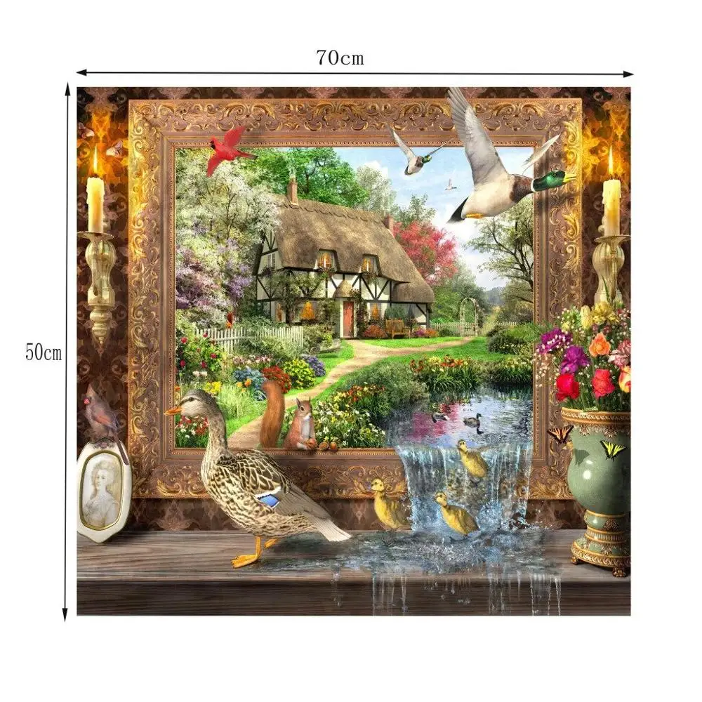 Хэллоуин Монстер обезьяна головоломка 1000 шт Интересный Забавный Игрушка шаблон