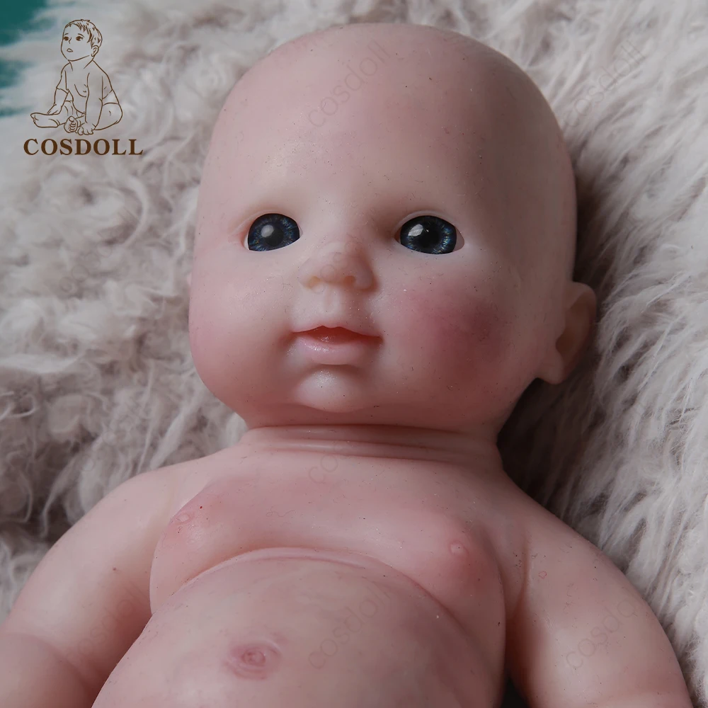 

Reborn Doll Bebe 31CM Toddler Newborn Doll Baby Toys updated Full Silicone Body Kids Cute Toy For Girl Birthday Christmas Gift