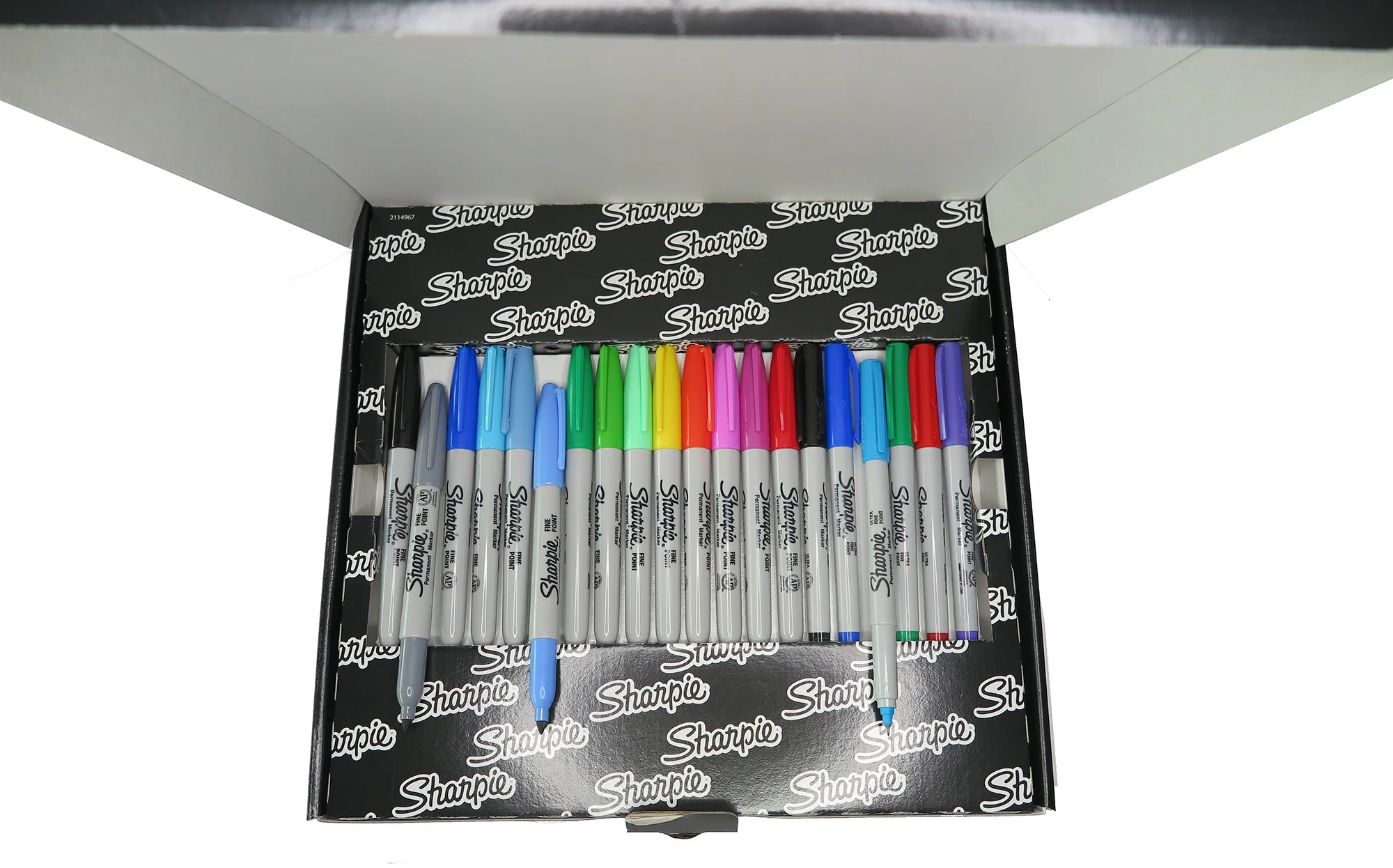 Набор маркеров перманентных Paper Mate Fine 2115767 Sharpie пулевидный пиш. наконечник 0.9мм