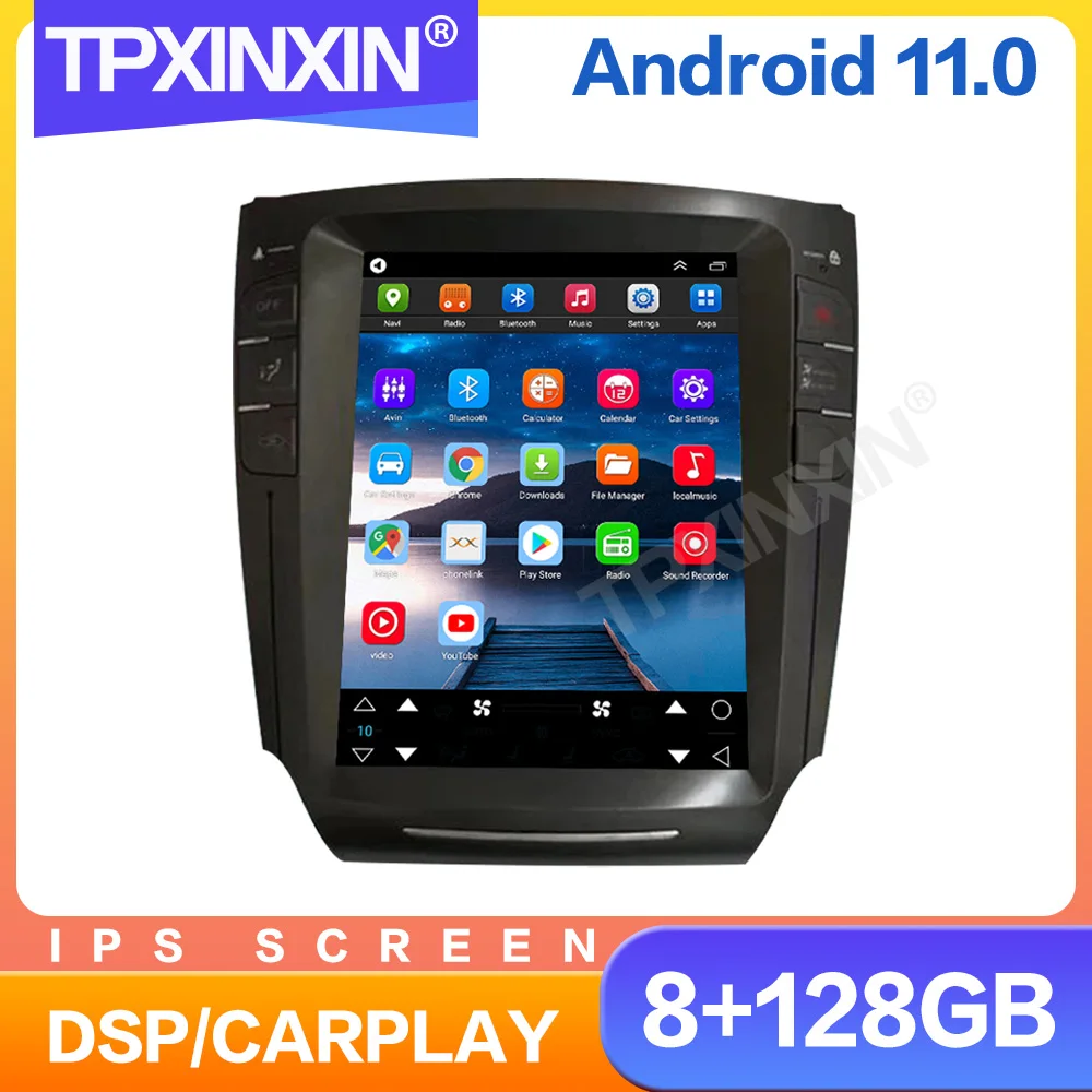 

128GB Android 11 Tesla IPS Screen Car Auto Radio For Lexus IS 200 250 300 2005-2012 Multimedia DVD Player Navi Stereo GPS Unit