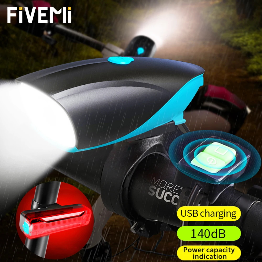 Светильник фонарь с колокольчиком перезаряжаемый задний Водонепроницаемая Led