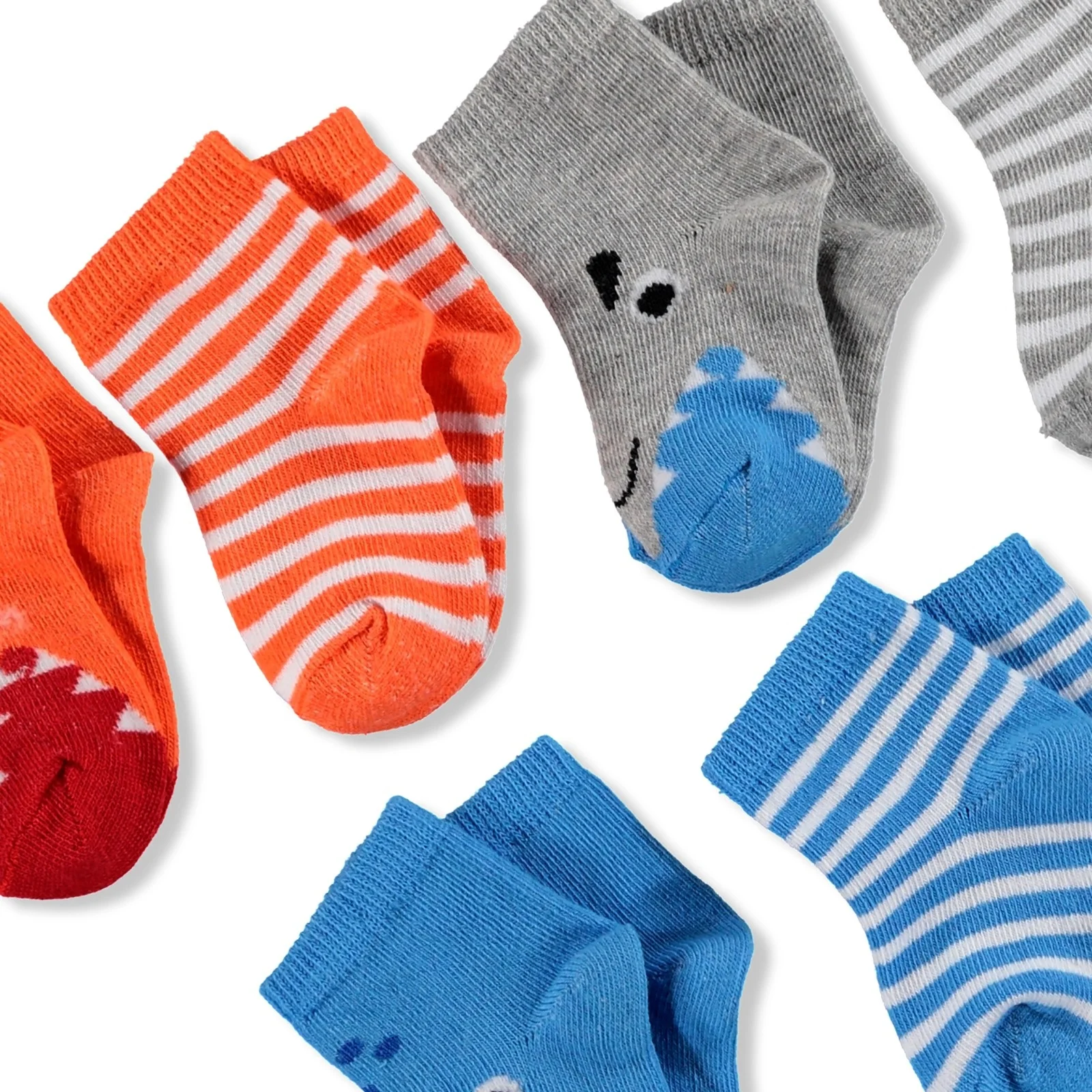 Детские носки ebebek HelloBaby Monster 6 шт. |