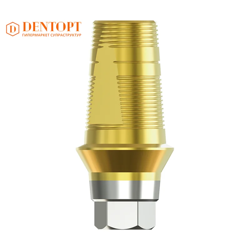 Титановое основание TiN Bell аналог GEO совместимое с MegaGen AnyRidge G/H=1.3 - купить по