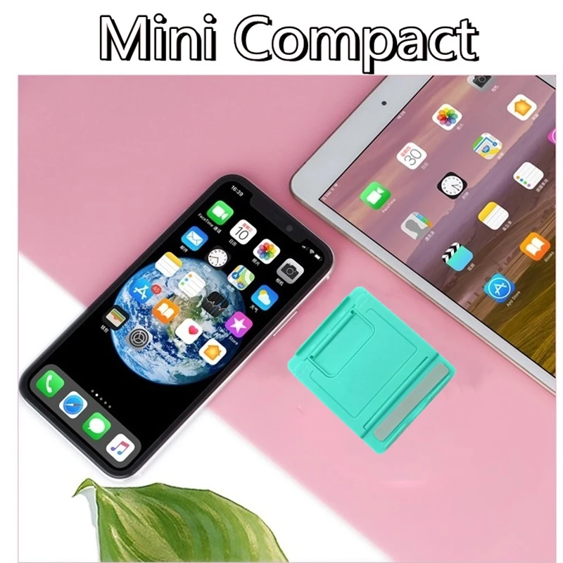 Фото Универсальный складной держатель для телефона Подставка для iPhone Xiaomi Samsung Huawei держатель для планшета Настольный держатель для сотового теле... №2