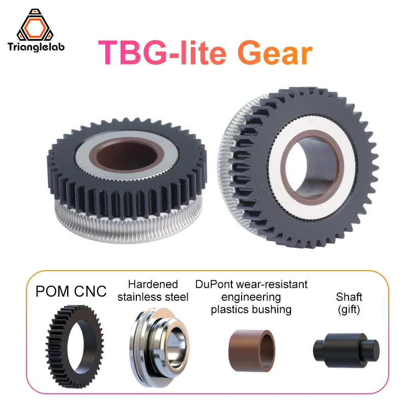 Комплект Шестерни Trianglelab TBG-lite совместим только с Экструдером аксессуары для