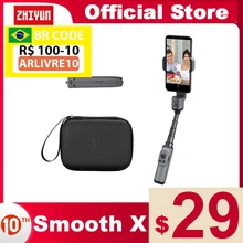 ZHIYUN Official SMOOTH X Gimbal Palo Selfie Stick  Phone Monopod Handheld Stabilizer for Smartphone iPhone Redmi Huawei Samsung