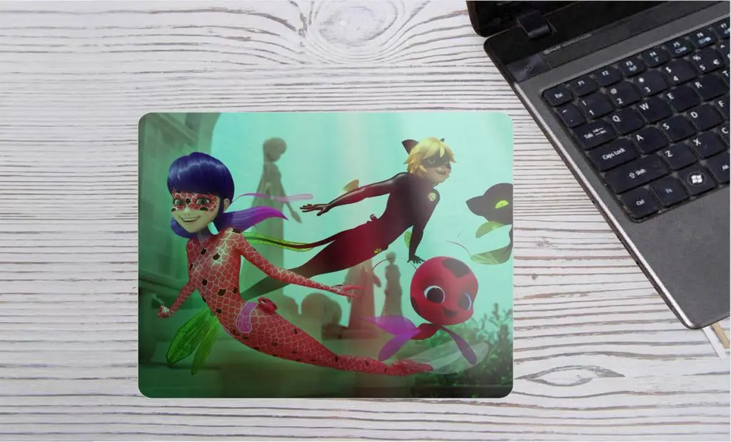 Коврик Леди Баг и Супер Кот для мыши №31 | Компьютеры офис