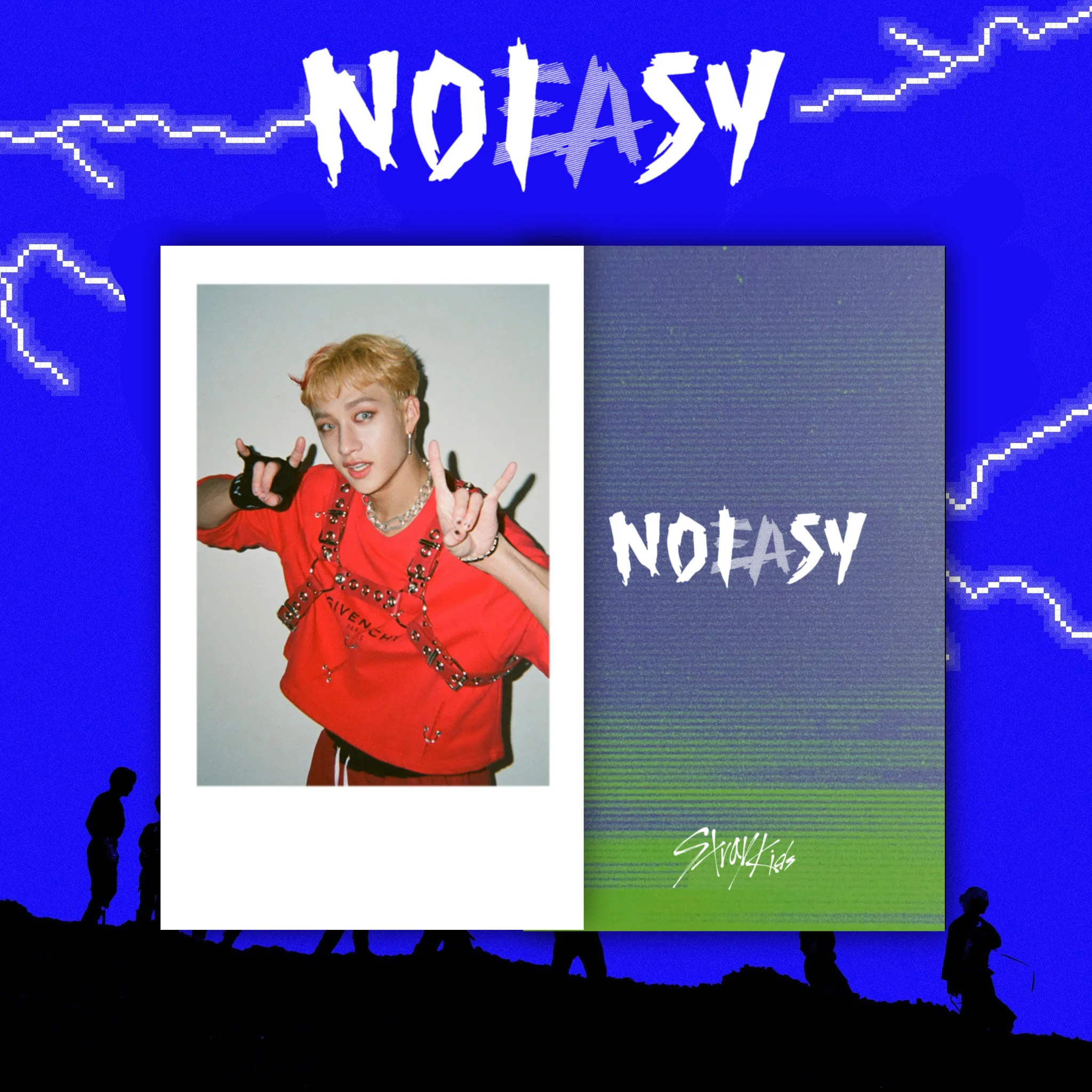 8 шт/комплект Карты полароид STRAY KIDS NOEASY для коллекции on.