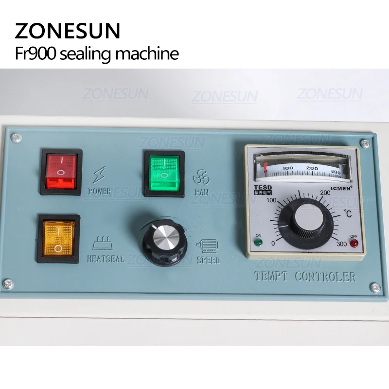 ZONESUN FR 900 металл с распылителем Тип стола непрерывный упаковщик пластиковая