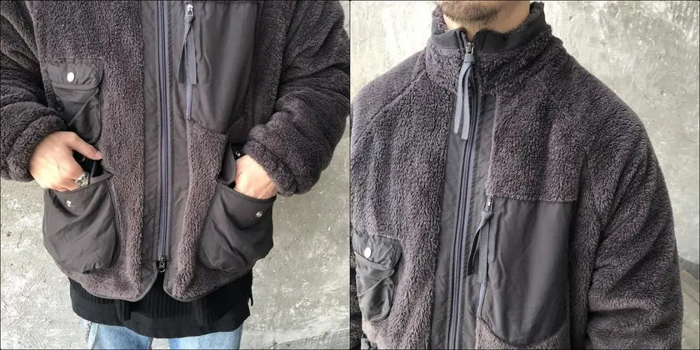 XS-6XL мужская повседневная куртка с несколькими карманами на молнии
