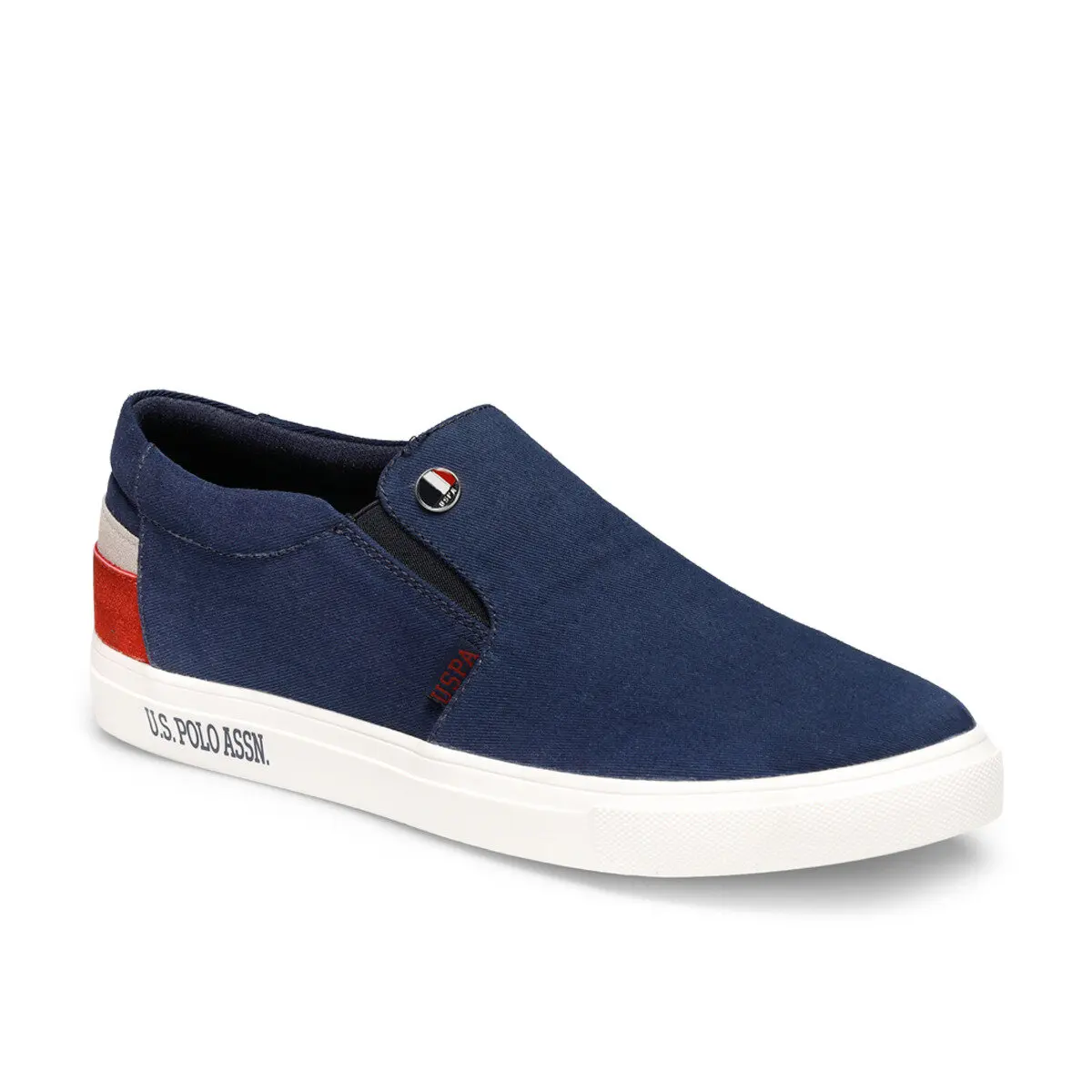 FLO/мужская повседневная обувь Цвет темно синий белый Модная мужская Лоферы