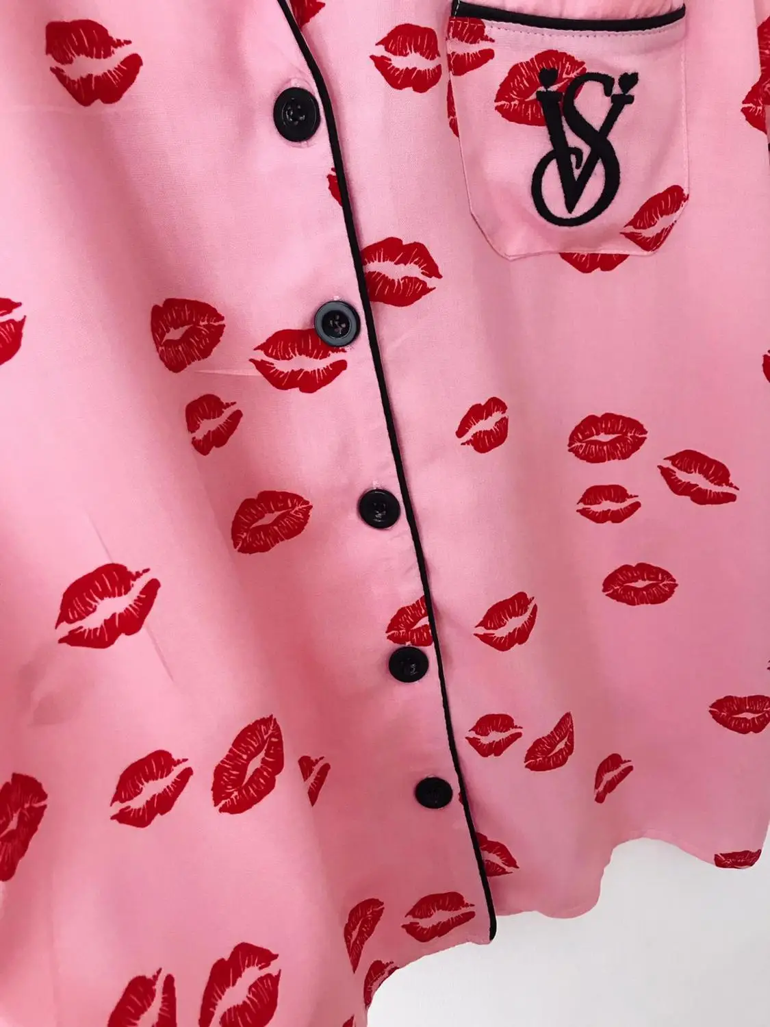 

Sleepwear set for women 2020 autumn high quality cotton short sleeve pajamas set sleepwear nightgow female home wear nightwear