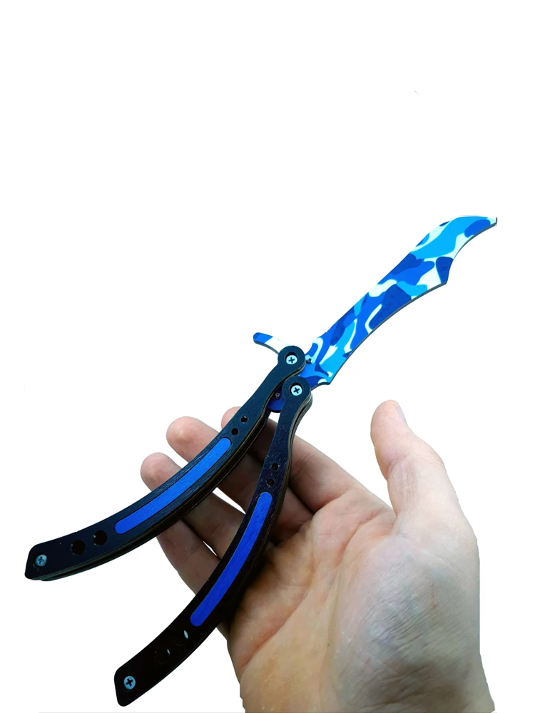 Деревянный нож бабочка Чистая вода CS GO | Нож кс го (деревянная реплика