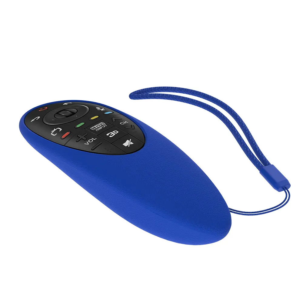 blue Силиконовый чехол SIKAI для AN-MR500G, магический пульт дистанционного управления для LG AN-MR500 Smart tv UB UC EC, серия lcd tv, телевизионный пульт управления - Цвет: blue