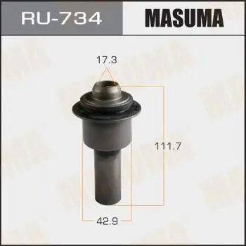 Сайлентблок MASUMA FRONT RU734|Детали амортизаторов| |