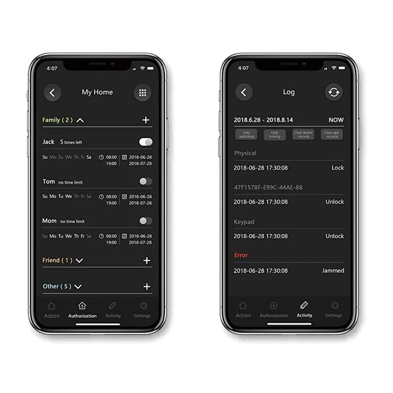 Умный дверной замок VOCOlinc Tguard Smart Bluetooth Door Lock | Электроника