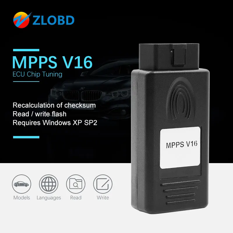 MPPS V21 ECU чип тюнинг интерфейс V16/V18/V21 для EDC15 EDC16 EDC17 CHECKSUM OBD2 автомобильный