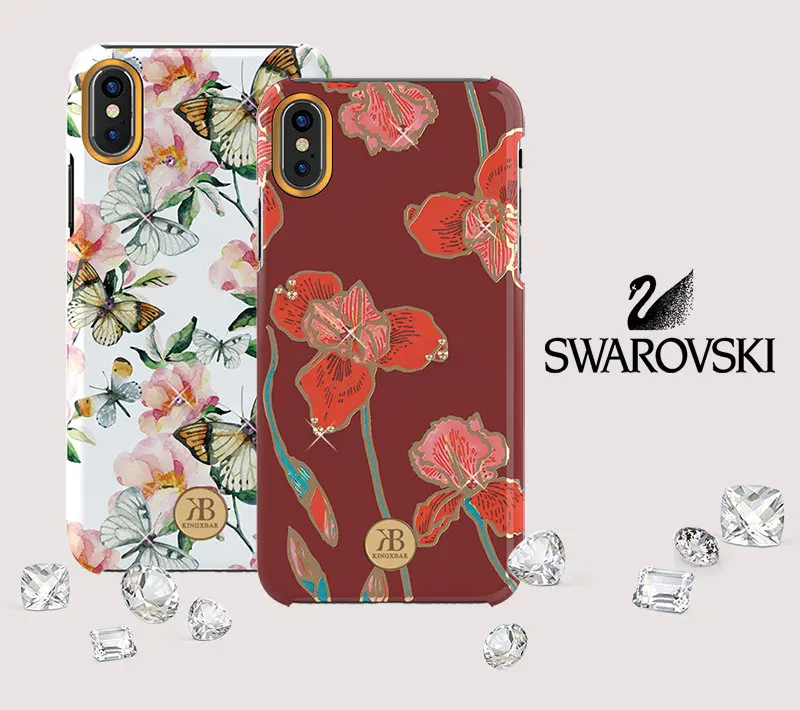 Чехол Kingxbar Blossom для iPhone X/Xs Gardenia | Мобильные телефоны и аксессуары