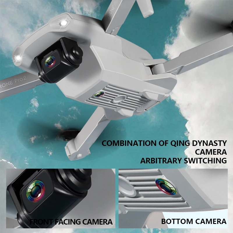 

E99 Mini Drone Quadcopter With 4K 1080P 720P Dual Camera WIFI HD Photography FPV Aerial Remote Helicopter Foldable RC Dron Toys