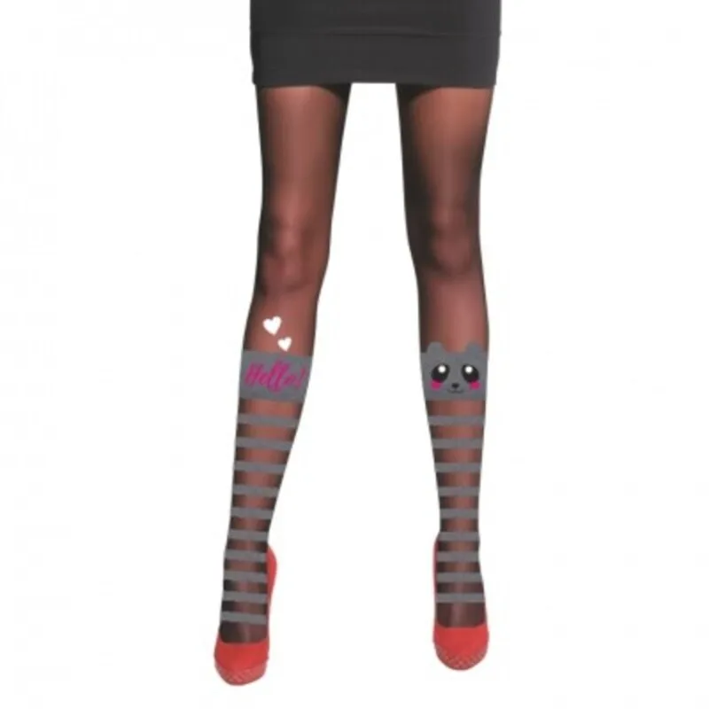 

Женские колготки с принтом Hello Kitty Hello cat