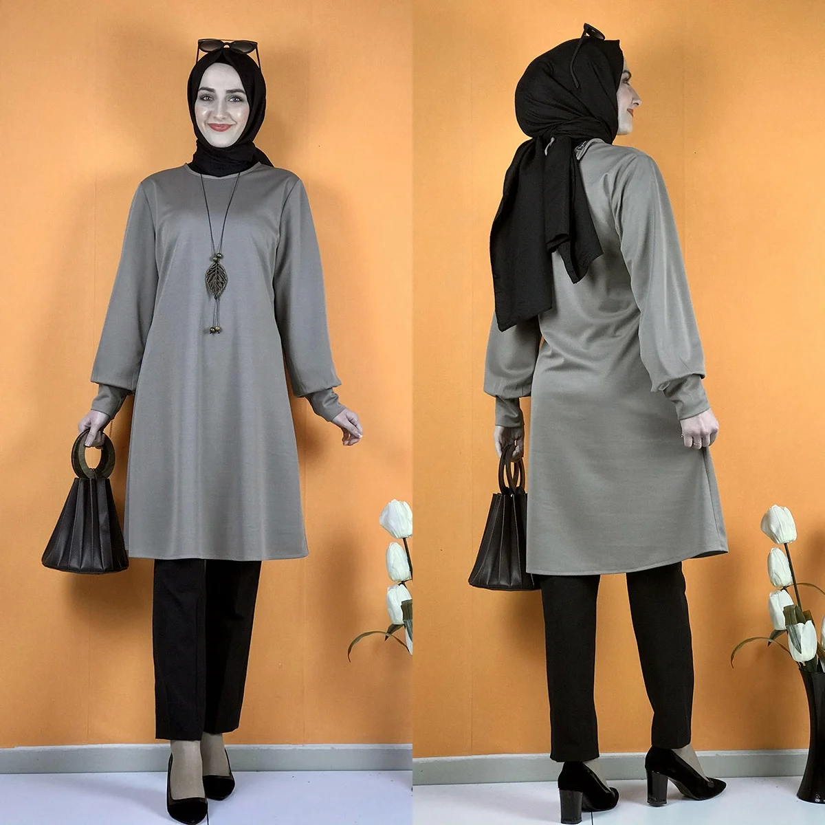 

5XL 6XL Plus Size Women Tops 2021 Blouse Shirt Long Sleeve Tunic Muslim Fashion Femme Top Casual Solid Shirts Blusas Spring New