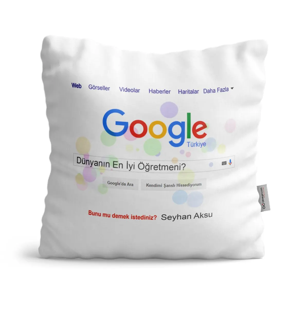 

Персонализированная Google-лучшая декоративная подушка в мире